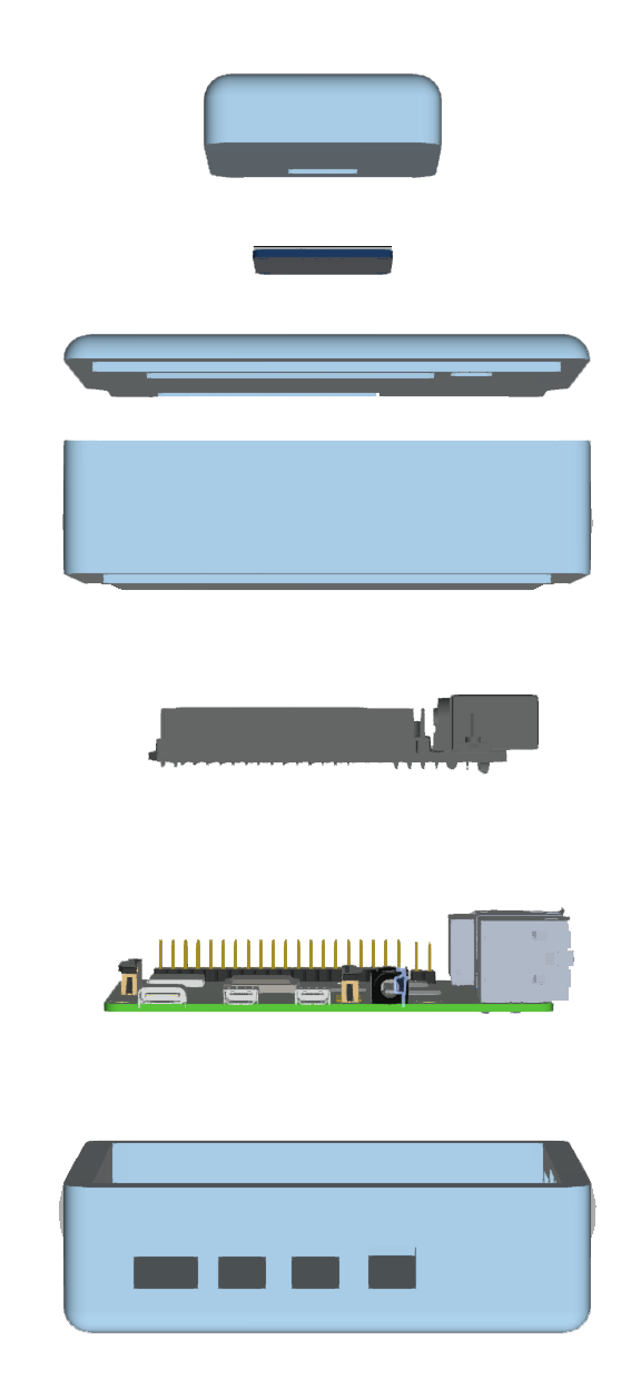 RhythmSync Exploded CAD Model